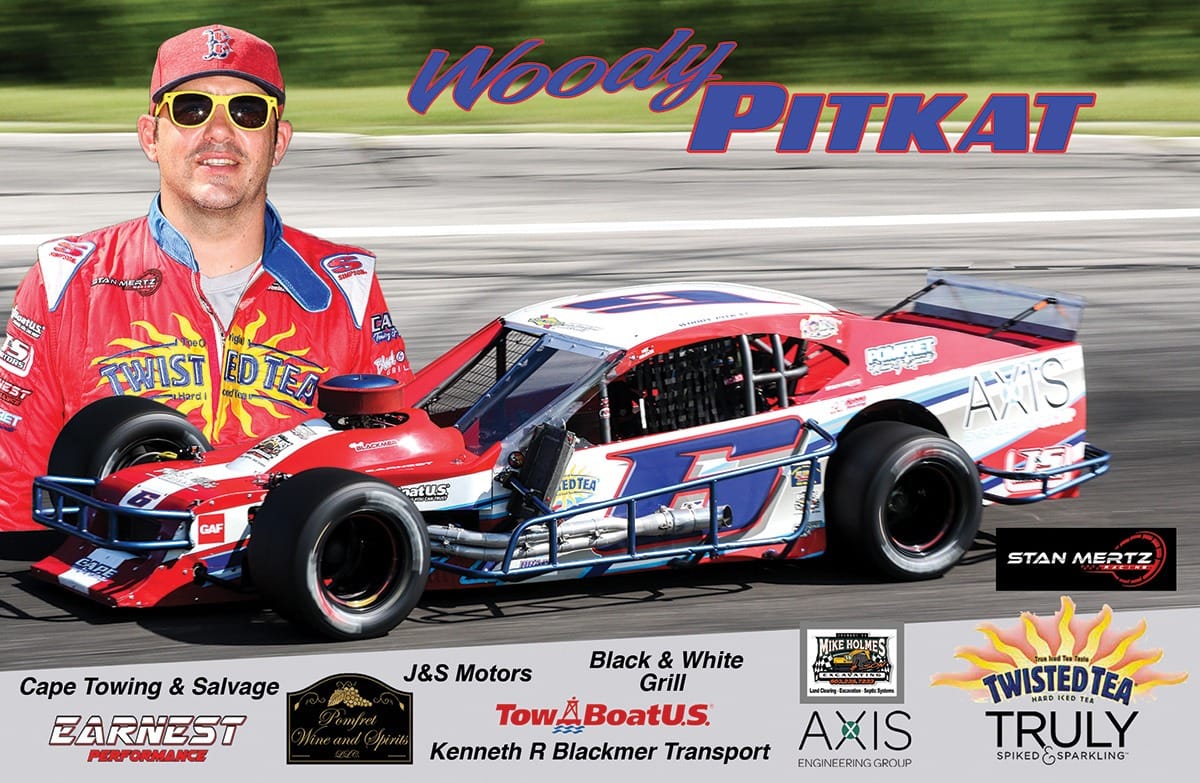 Woody Pitkat Racing Hero Card Front